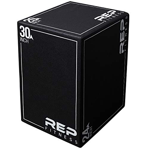 REP Soft Plyo Box | 3-in-1 Foam Jump Box | 3 Size Options 16", 20", 24" | Plyometric Training Platform | Home Gym Equipment | Non-Slip Step Block | Adjustable Workout Box | CrossFit Jump Tool - style: Large - 30/24/20 inch