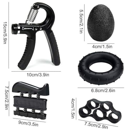 Adjustable Grip Trainer Set Hand Trainer Grip Ring Finger Trainer Combination Fitness Equipment