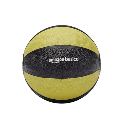 Amazon Basics Weighted Medicine Ball for Core Strength, Strength Training, Full-Body Workouts and Balance Exercises