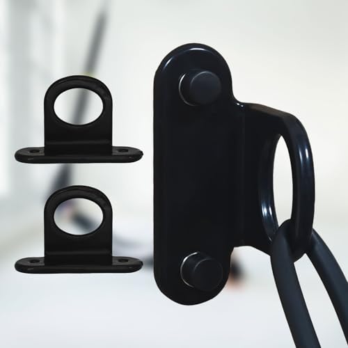 Resistance Band Wall Anchor (3PCS), Wall Mount Hooks for Home Workouts, Yoga, Gym, Stretch Straps & Suspension Trainers