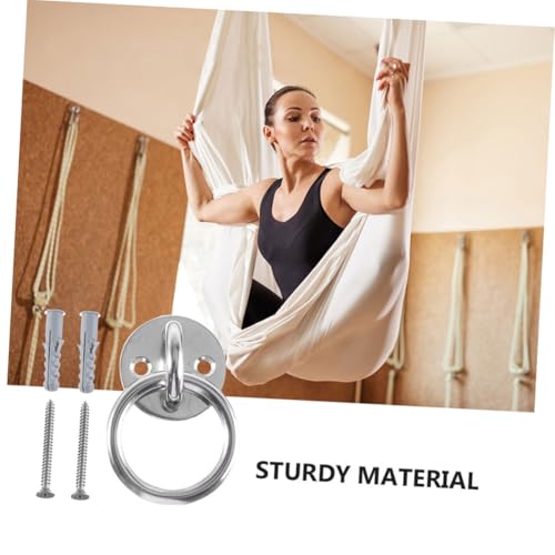 Cabilock Rotating Ceiling Mount Suspension Hooks for Suspension Trainer Aerial and Hanger Wall Mount Workout Anchor Included
