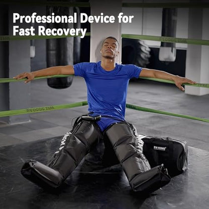 FIT KING Air Compression Recovery System, Sequential Device for Fast Recovery, Foot and Leg Massager Boots to Enhance Sports Performance, FSA-HSA (Small) - size: Small