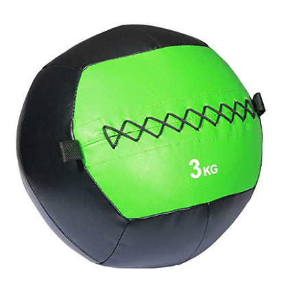 Medicine Ball Weighted Slam Wall Ball for Cardio Workout and Core Training – Ideal for Squat, Lunge, and Partner Toss, 1kg-10kg (9kg 3KG) - size: 3KG