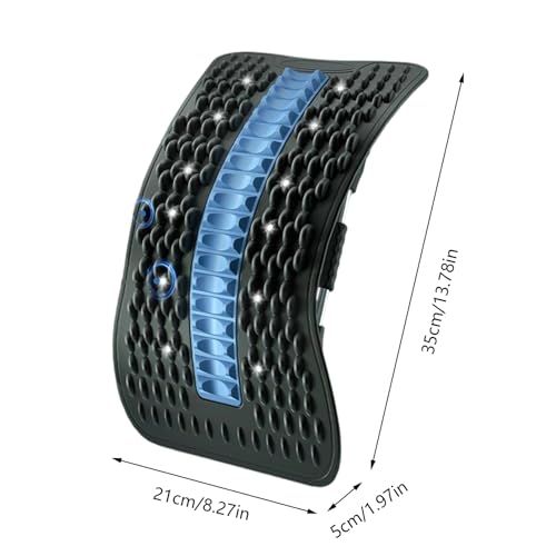 Back Arch Stretcher - Spinal Stretching Massage Support,Lumbar Support Back Stretch Board - for Men Women Workout Yoga Pilates Home Gym Travel Spine Muscle Recovery