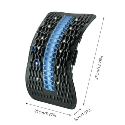 Back Arch Stretcher - Spinal Stretching Massage Support,Lumbar Support Back Stretch Board - for Men Women Workout Yoga Pilates Home Gym Travel Spine Muscle Recovery