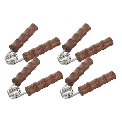 SUPVOX 4pcs Wooden Hand Grip Strengthener Kit Palm Hand Massager and Wrist Trainer for Finger and Forearm Exercise for Strengthening at Home Or Gym