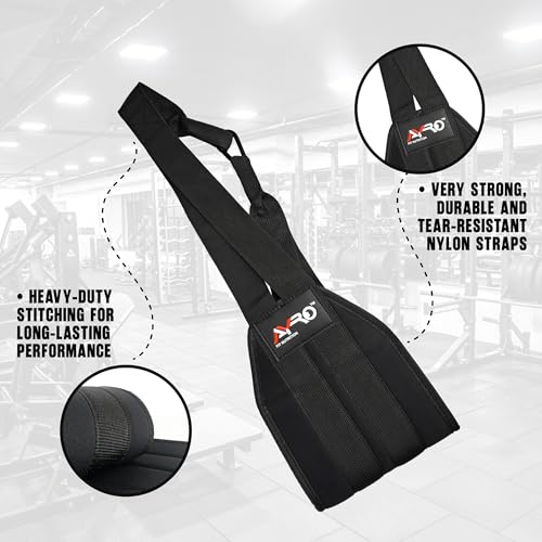 AYRO Fitness Hanging Ab Straps for Pull up Bar, Exercise Straps For Core Strength Training, Abdominal Sling Straps For Ab Swing & Leg Raises, Gym Hang Bar Straps For Men & Women, Abs Equipment For GYM & Home