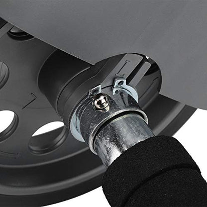 Ab Double Roller Workout System, Abdominal Exercise Roller Wheel with Dual Wheels and Knee Pad, Anti - Slip Foam Handles for Home Gym Core Training