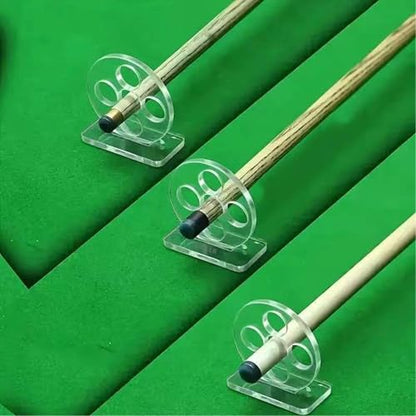 Pool Cue Practice Equipment Portables Billiard Practice Device for Travel Friendly Skills Development Precisions Cue Alignment Trainer