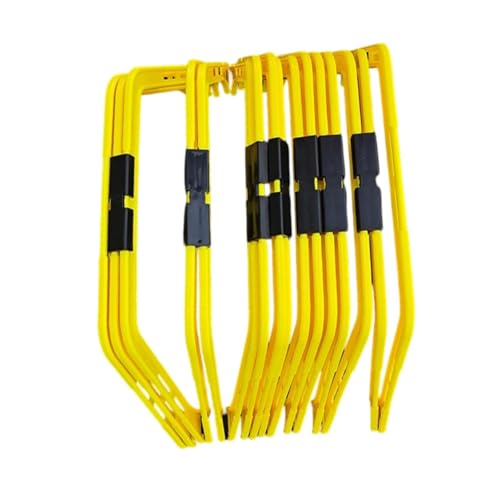 Agility Ladder Soccer Agility Ladder Training Equipment Football Speed Ladder Footwork Ladder PP Construction Suitable for Athletes Gym Workouts