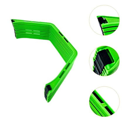 predolo Agility Ladder Soccer Agility Ladder Football Speed Ladder Footwork Ladder Foldable Quick Setup PP Suitable for Field Cardio Exercise Sports, Green