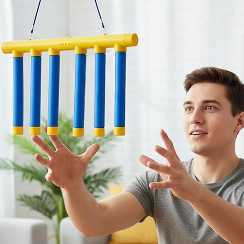 Reflex Game – Hand Eye Coordination Interactive Toys with Falling Sticks Challenge, Boosting Focus and Reaction Benefits, Perfect for Kids, Family, Boys, Girls, Home, School, Indoor or Outdoor Play