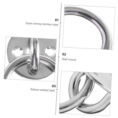 Cabilock Rotating Ceiling Mount Suspension Hooks for Suspension Trainer Aerial and Hanger Wall Mount Workout Anchor Included