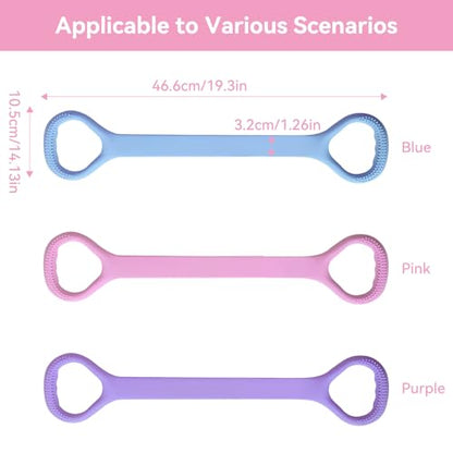 Figure 8 Resistance Bands for Women, 3 Pack Exercise Workout Bands for Arms, Shoulders, Back, Legs Stretching, Yoga, Pilates, Strength Training, Home Gym Fitness Elastic Fitness Band for Working Out