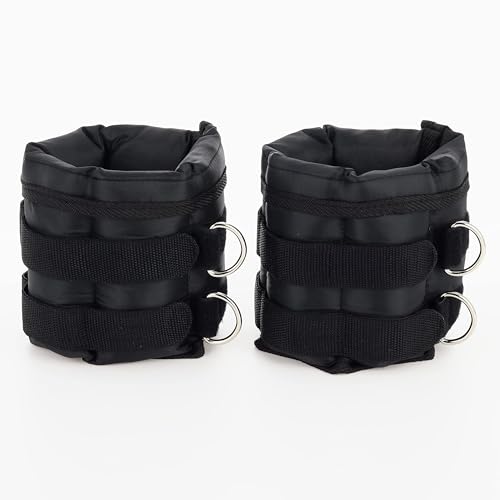 Amazon Basics Adjustable Ankle Weights - style: 10 Pound Set (5 Pounds Each)