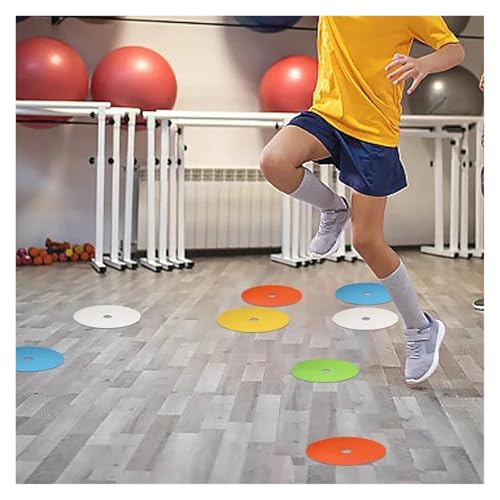 20 pcs Football Basketball Training with Holes Sports Speed Agility Markers for Soccer
