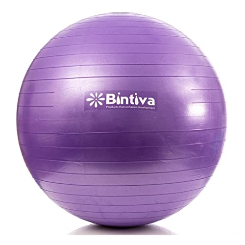 bintiva Exercise Ball - color: Purple, size: S (50-55cm)