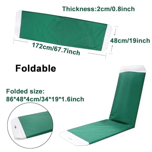 Foldable Transfer Assist Device Board Transfer Sheets Stretcher, Transferring Board for Nursing Patient,Hospital Bed Patients Positioning,Slide Assist Device for Seniors and Handicap