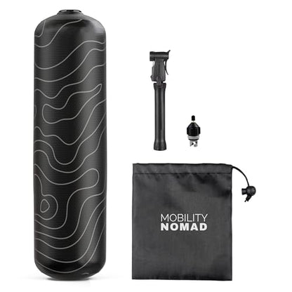 Inflatable Travel Foam Roller for Muscle Recovery and Mobility
