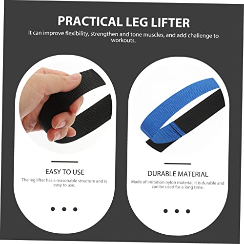 Versatile Leg Lifter Strap for Elderly Heavy Duty Leg Assist Training Tool for Improved Flexibility and Mobility Rigid Design for Stretching and Exercise