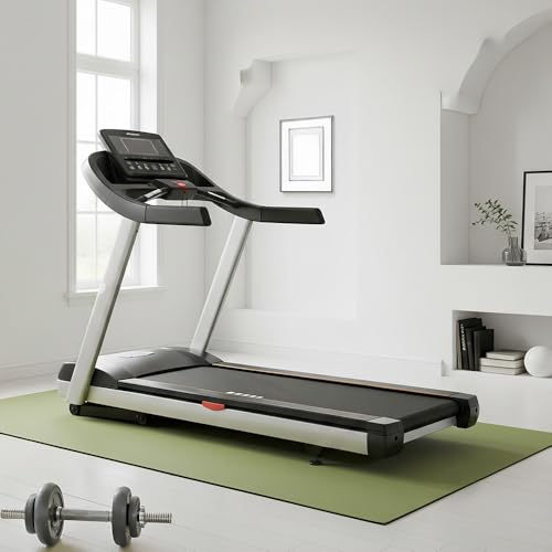 Rubber-Cal TFS-124 Treadmill Mats - color: Blue, size: 90" x 48" x 0.2"