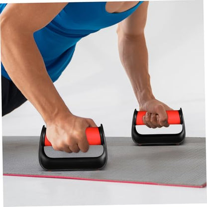 LIOOBO 1 Pair Nonslip Bars for Home Workout Portable Stands for Floor Exercises Durable Fitness Equipment for Strength Training User Friendly Design for All Levels