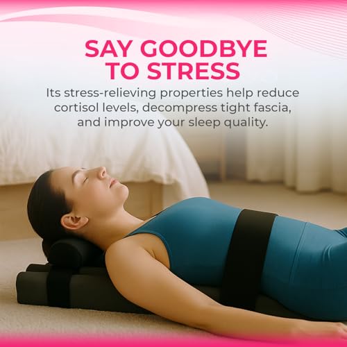 Pilates Parasetter - Dual Patented Suede-Like Rollers for Reducing Cortisol Levels to Aid Hormone Rebalance and Support Recovery & Relaxation from Stress