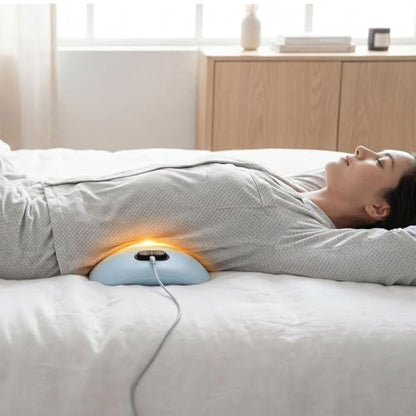 Original Therava 3-in-1 Back Massager with Traction Lift, Heat, & Vibration Massage | Lower and Upper Back Relief and Muscle Relaxation