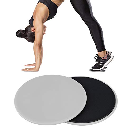 Discs Core Sliders,2pcs Exercise Sliding Disc,Multifunction Sport Full Body Workout Disc for Physical Therapy Dance Balance Training for Carpet or Hardwood