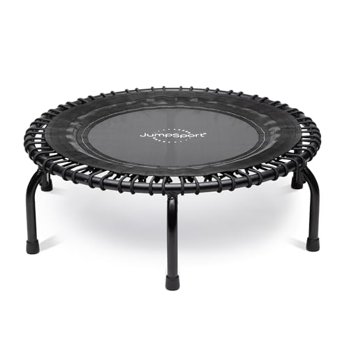 JumpSport 39" Premium Fitness Trampoline Exercise Rebounder 30 Adjustable Bungees 275 lb Wt. Rating