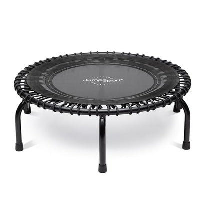 JumpSport 39" Premium Fitness Trampoline Exercise Rebounder 30 Adjustable Bungees 275 lb Wt. Rating