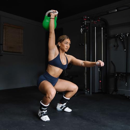 Titan Fitness Competition Kettlebell, Single Piece Casting, KG Markings, Full Body Workout - size: 57.0 Pounds