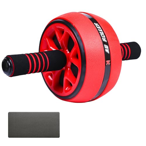 AB Wheel Roller, Exercise Abdominal Fitness Wheel, Work-out Strength-Training Roller, 12"W
