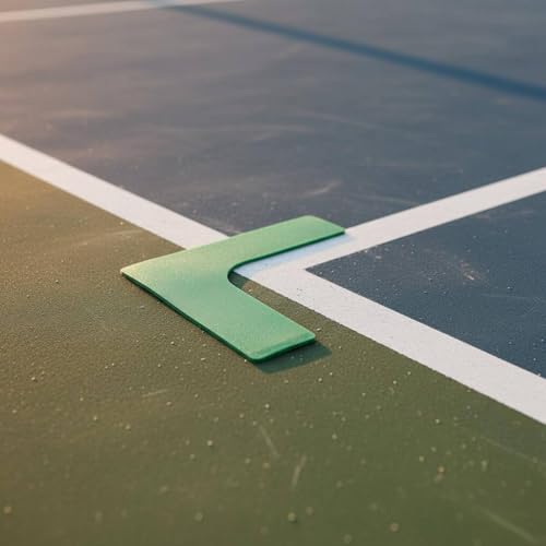 Qianly Tennis Floor Marker Wear-Resistant Flat Training Marking Pad Waterproof Throw Down Court Marker for Beginners, Kids