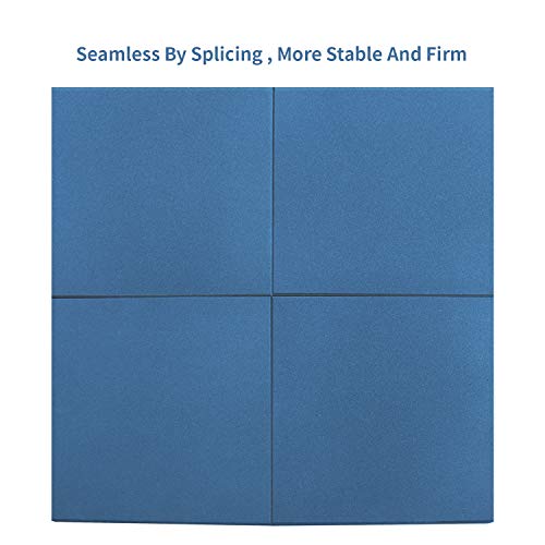 4 Pack Interlocking Tiles 20"x20"x1" Heavy Duty Rubber Tile Green Non-Slip Flooring Mat for Playground Park Gym Indoor and Outdoor, Cover 11.12 Sq.FT