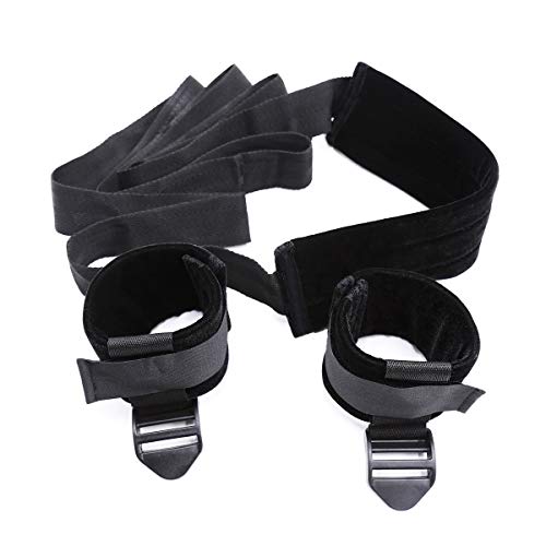 Leg Stretcher Strap for Flexibility, Adjustable Padded Nylon Stretching Band for Yoga, Ballet, Pilates