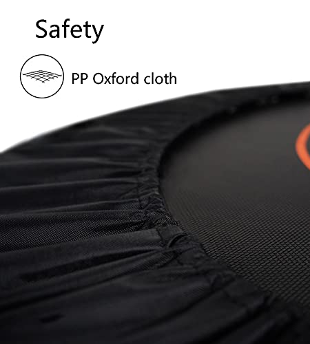 Replacement Trampoline Pad Outdoor Trampoline 40",Fitness Mute Foldable Trampoline Mini Exercise Rebounder for Adults Indoor/Garden Workout Equipment,Maximum Load 150Kg