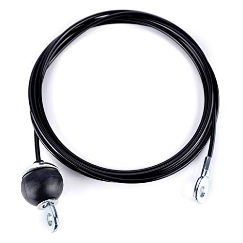 Fitness Pulley Cable,Replacement Cable Machine Accessories,Cable Pulley Attachments for Gym -Thick 5mm(0.2inch) Heavy Duty Steel Wire Rope for Home Gym Cable