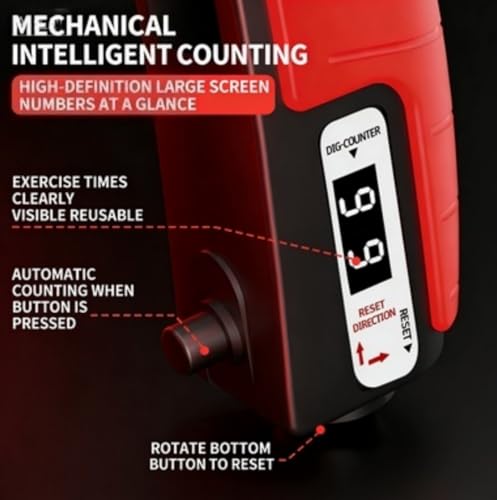 Grip Strength Trainer, Adjustable 10–360 lbs | Digital Counter,Alloy Frame,TPR Non-Slip Handles