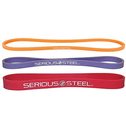 Short Resistance Bands - 12" by Serious Steel Fitness - color: Set (#0, 1, 2)