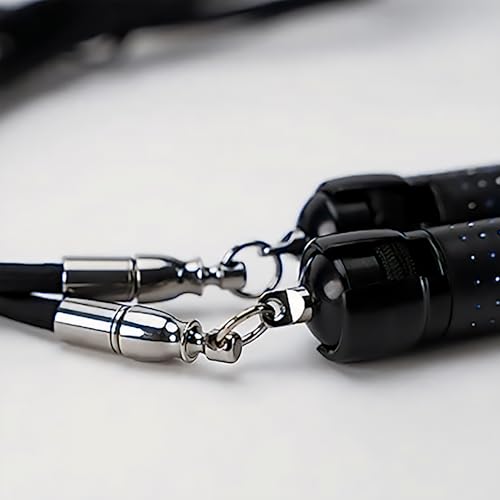 2-in-1 Jump Rope & Resistance Band — Quick-Convert Handles, 30 lbs Resistance, Ball Bearing Speed Rope | Compact Full-Body Training System for Home & Travel