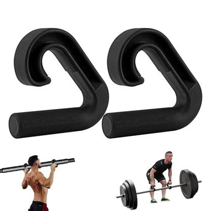 Neutral Grip Pull Up Handles Attachment for Pull up Bars, Barbells & Resistance Bands, Ergonomic, Portable, Durable Handles with Non-Slip Design for Home Gym