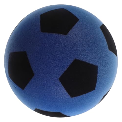 SUPVOX Silent Soccer Ball 7.08In Soft Pu Indoor Football for Kids Quiet Training Toy Improve Soccer Skills and Reaction for Home and School Play