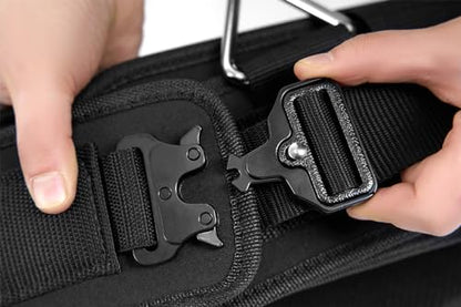 Weighted Dip Belt for Weight Lifting - 46" Pull Up Belt With Chain & Loading Straps