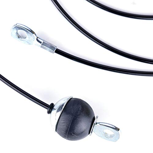 Fitness Pulley Cable,Replacement Cable Machine Accessories,Cable Pulley Attachments for Gym -Thick 5mm(0.2inch) Heavy Duty Steel Wire Rope for Home Gym Cable