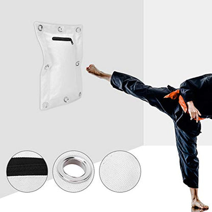 Punch Bag, Boxing Sand Bag, Wing Chun Wall Canvas Punch Empty Sand Bags Target with Zipper for Boxing Muay Thai - size: Small