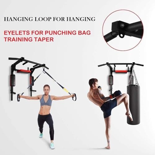 3 in 1 Heavy Duty Multifunctional Pull up bar for Wall mounting, Pull-up bar