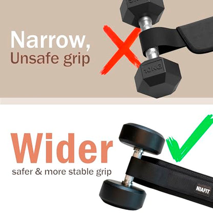 Hip Thrust Belt Adjustable Heavy-Duty with 3 Resistance Bands, Non-Slip Hip Pad for Glute Training, Home Gym Workout Equipment for Dumbbells and Kettlebells