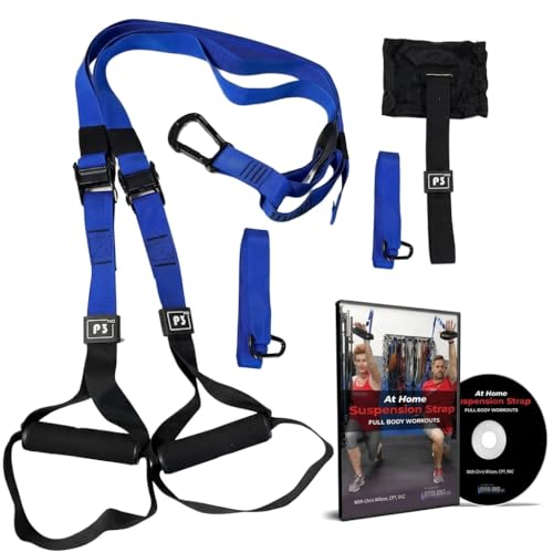 Critical Bench Suspension Training System with Workout DVD – Full Body Strength, Core Stability & Mobility Home Gym Kit