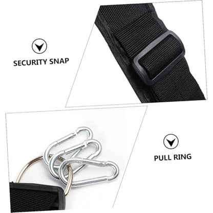 Happyyami Resistance Sled Pull Belt for Tire Training Load-bearing for Strength Endurance Multifunctional Padded Drag Strap for Fitness Workouts